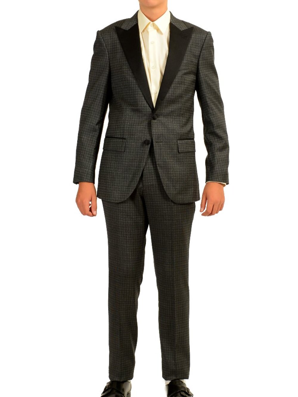 Hugo Boss Men's "T-Hardon2/Glore1" 100% Wool Tuxedo Suit US 34R IT 44R